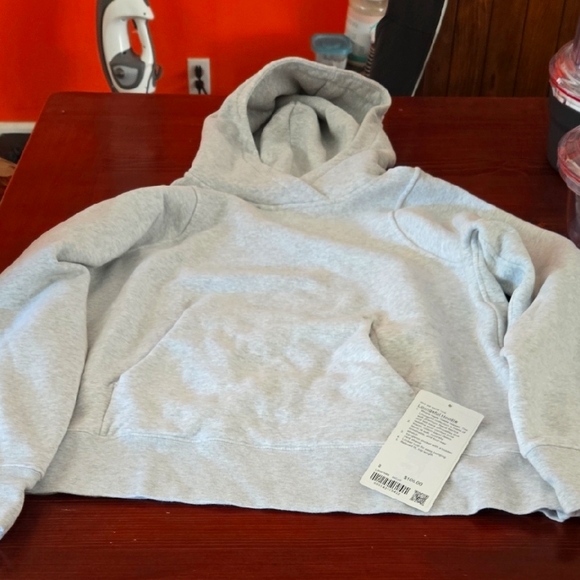Nwot ! Lulurmon Loungeful Hoodie Size 8 - Picture 3 of 7